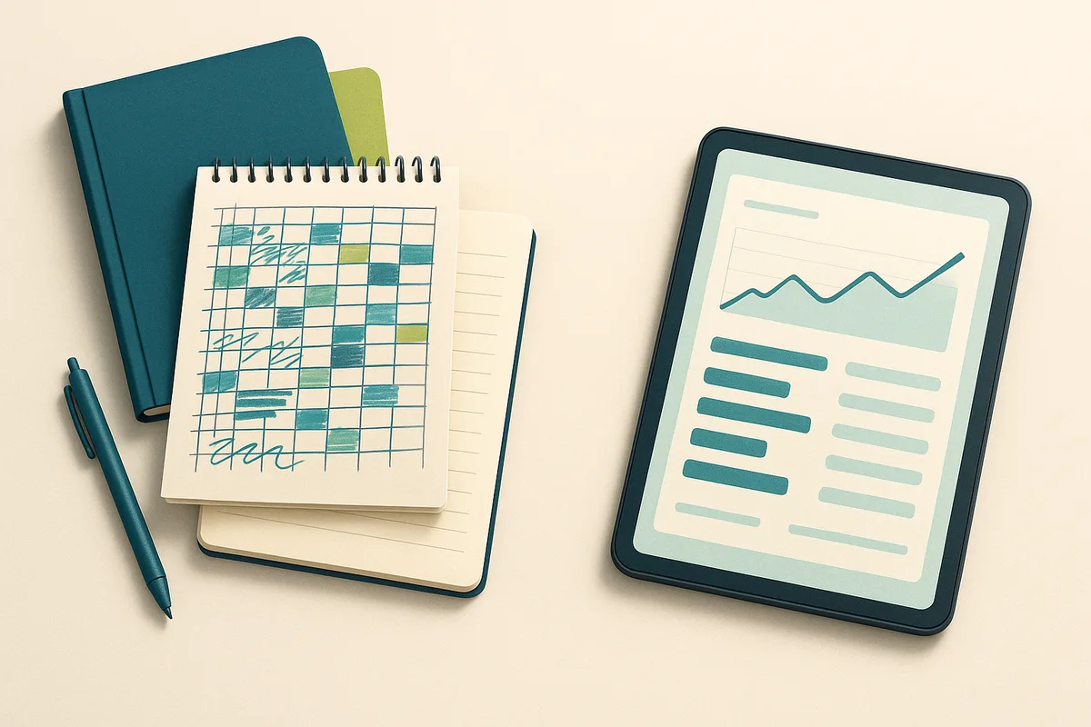 Gestire l'attività tra quaderni ed Excel: quando conviene cambiare