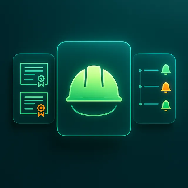 Illustrazione: Gestionale sicurezza sul lavoro e scadenze